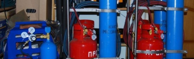 технических газов в строительной сфере