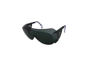 Очки открытые СОМЗ О-45-В-1 ВИЗИОН серый PL (PL - ударопрочное стекло с защитой от истирания и царапин, светофильтр - серый 5-2,5)